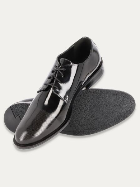 Eleganckie buty męskie Kubenz w kolorze czarnym