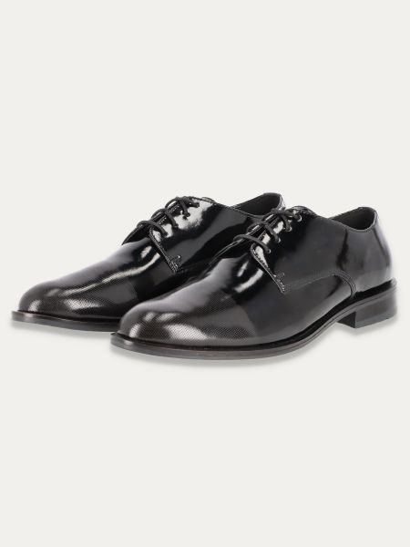 Eleganckie buty męskie Kubenz w kolorze czarnym