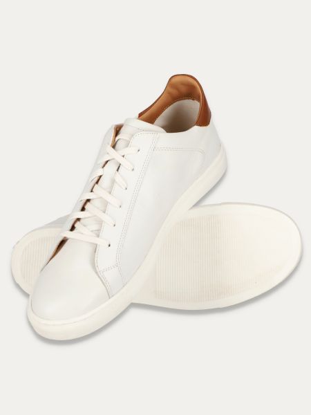Casualowe buty męskie Kubenz w kolorze białym