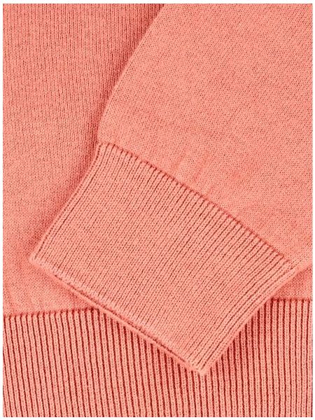 Różowy sweter dzianinowy z okrągłym dekoltem ISTA 14