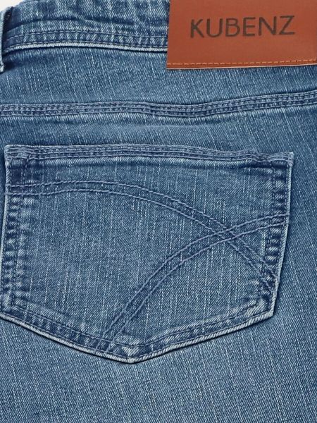 Spodnie męskie jeansowe Kubenz w kolorze błękitnym