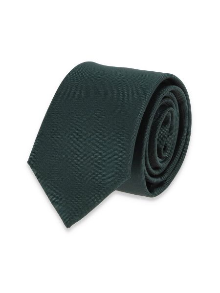 Zielony krawat męski gładki