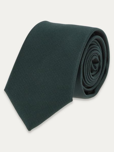 Zielony krawat męski gładki