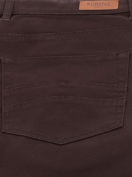 Spodnie męskie Kubenz w kolorze brązowym