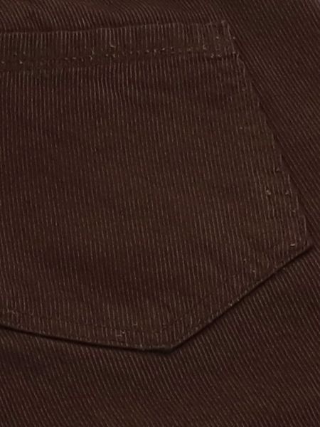 Czekoladowe bawełniane spodnie slim 5-pocket PRIME AXEL