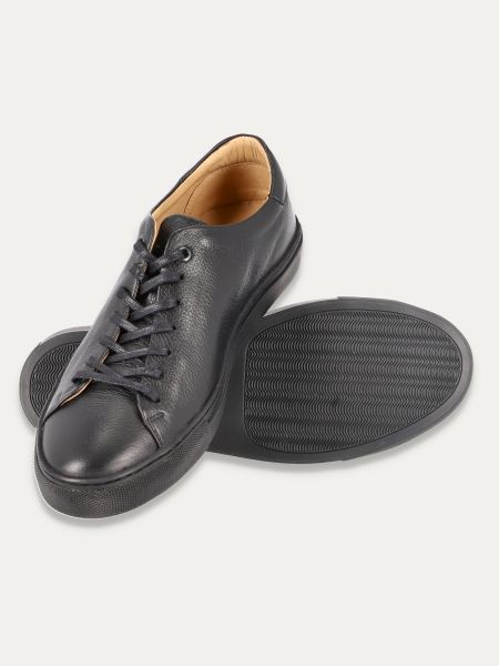 Casualowe buty męskie Kubenz w kolorze czarnym